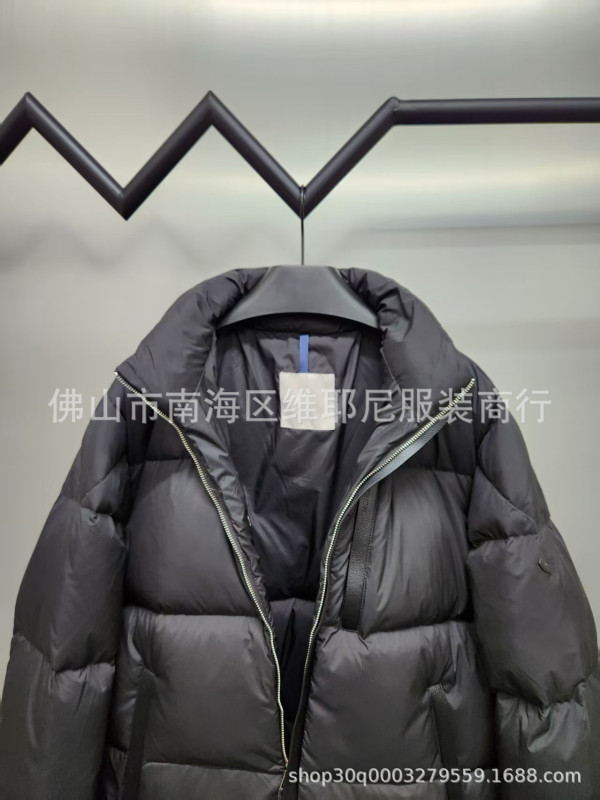 高版本NFC芯片M家皮标加厚羽绒服立领隐藏帽秋冬保暖机能百搭外套|undefined