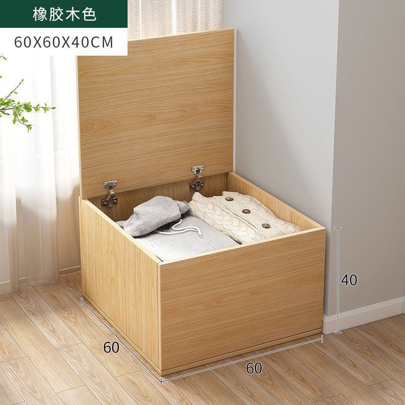 Cama de tatami flotante ventana armario armario de almacenamiento se puede colocar en el suelo balcón ventanas largas cubiertas de almacenamiento de dormitorio doméstico