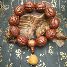 机刷包浆玉化文玩核桃手串 明星爆款小核桃手串把玩核桃手串手持