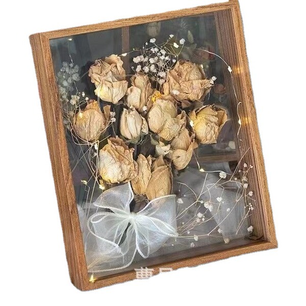 Creative wooden photo frame handmade
