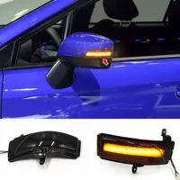 Подходит для Subaru Forester WRX XV Lishi зеркало заднего вида свет указатель поворота зеркало заднего вида свет течет вода светодиод