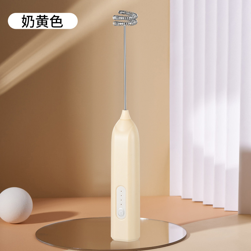 JLL7602 吉利来エッグビーター電動ミルク泡立て器コーヒーミルクミニミルク泡立て撹拌スティック泡立て器|undefined