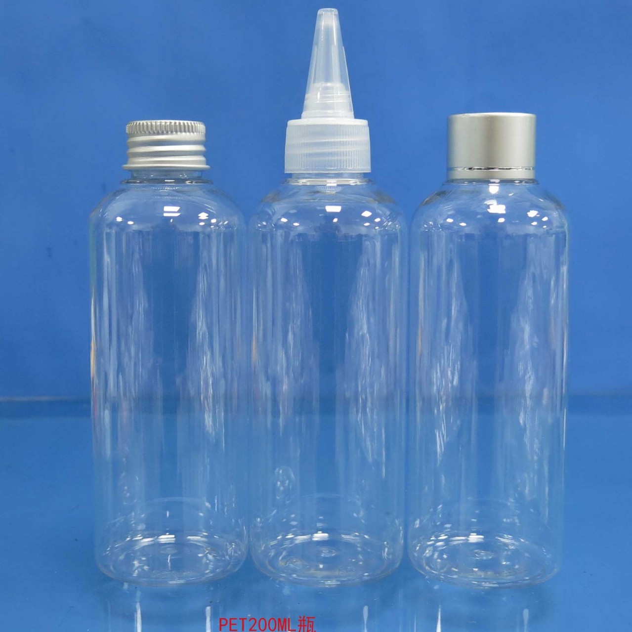 现货PET200ML透明瓶瓶颜料调色瓶点胶尖嘴挤压瓶电子注油瓶沙画瓶