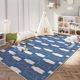 Cartoon Children's Room Carpet Bedroom Wash-free Erasable Floor Mat Baby Reading Area Climbing Mat Living Room Sofa Coffee Table Mat