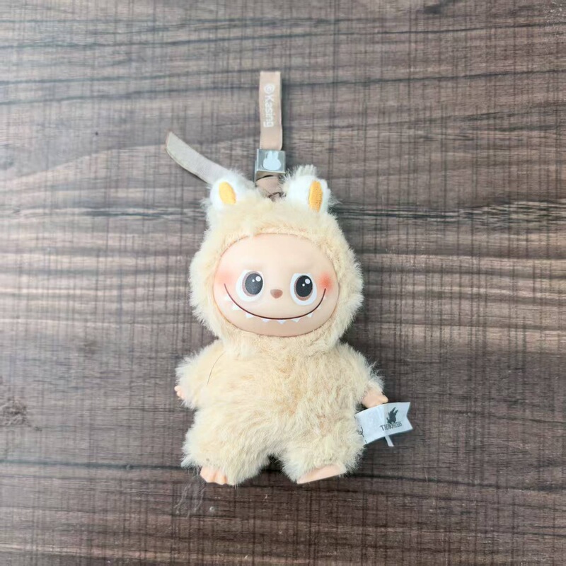 盒装拉布布labubu4.0心底密码马卡龙搪胶脸潮玩毛绒公仔挂件现货|undefined