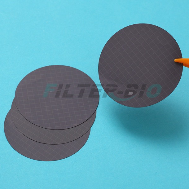 MCE混纤黑底白格未灭菌格栅膜47mm 0.22um