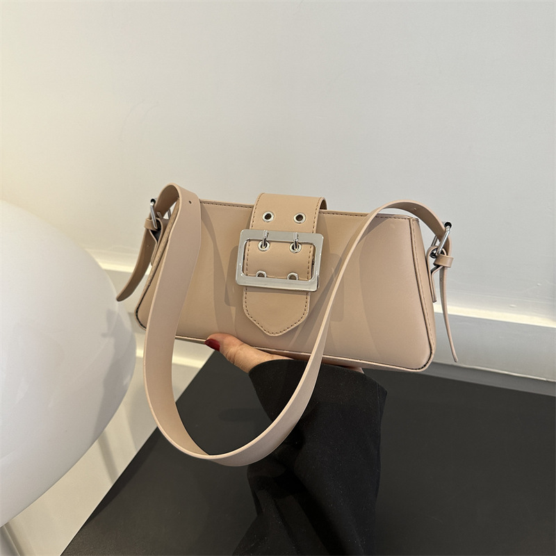 Estilo coreano simple bolsa de las axilas 2023 verano nueva moda personalizada ins retro bolso casual bolso de las mujeres