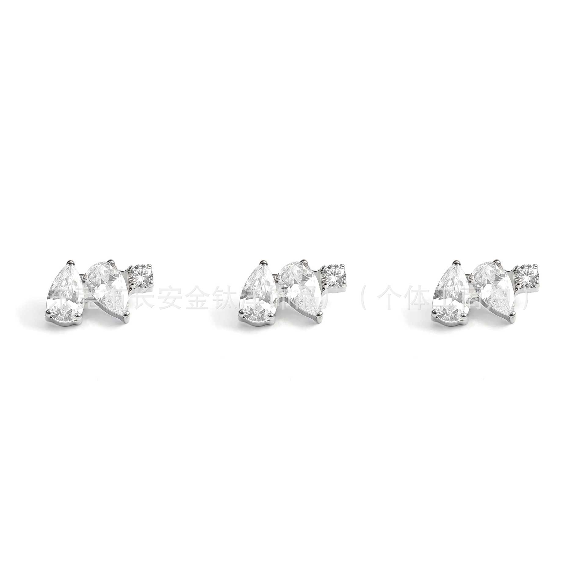 Labret piercing jewelry detail image