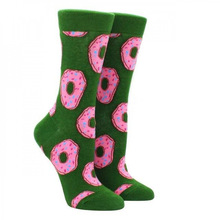 F 68404 Fun color block medium tube socks Ȥζƴɫ��Ͳ����