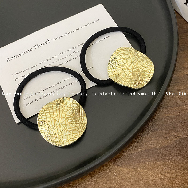 All Seasons Season Vintage Style Classic Style Women's Irregular Zinc Alloy Plating Hair Tie
