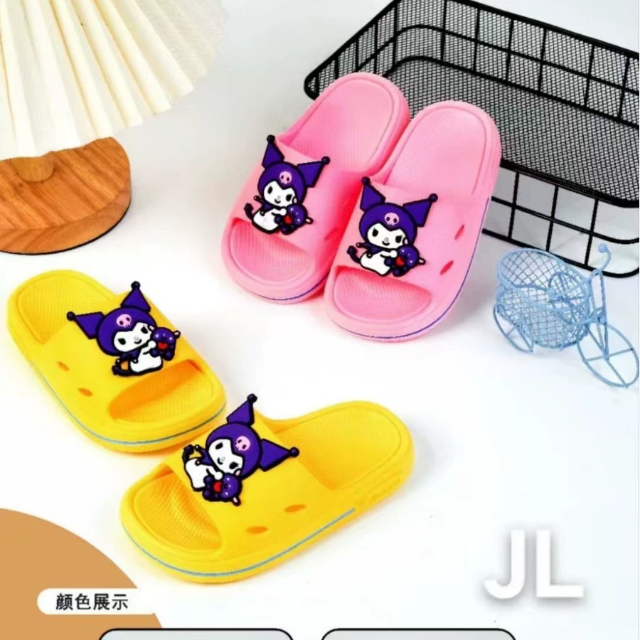 Мультяшный куломи Альтман Тапки Мелоди Мальчики Симпатичные Детские Тапки Нескользящие Домашние Шутки Оптовая Продажа