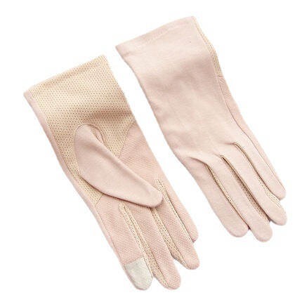 Women's Summer Sun Protection tie-dye Riding Cooling UV Protection Plain Cotton Gloves Short Finger Breathable Sun Protection Gloves