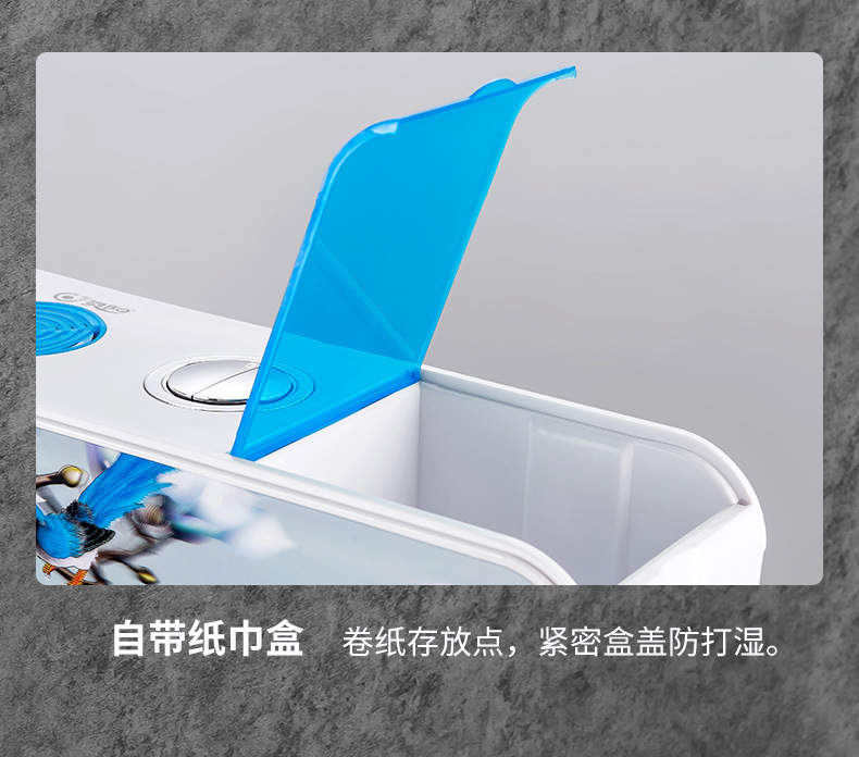 Toilet flushing tank, household bathroom squat toilet, squat pit flush toilet, energy-saving wall-mounted high-flushing power set undefined