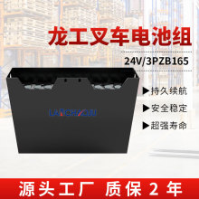龙工E1030GL全电动平衡重堆高车水电瓶3PZB 24V165AH铅酸蓄电池组