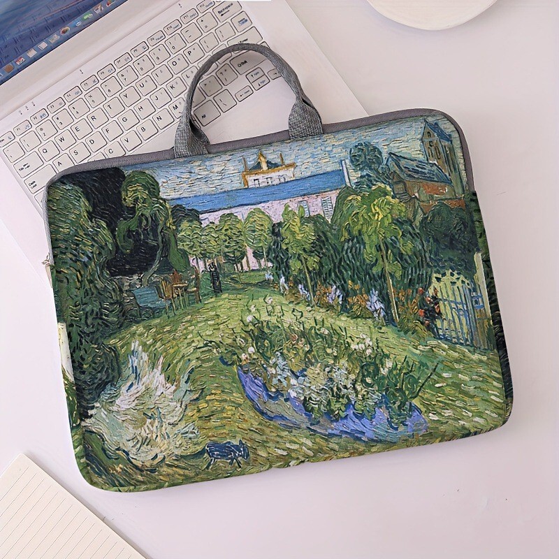 Cross-border New Oil Painting Forest Chart Computer Bag Soft Laptop Fabric Cover for 15-inch Laptop Cross-border New Oil Painting Forest Chart Computer Bag Soft Laptop Fabric Cover for 15-inch Laptop