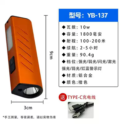 UV fənərlər – small and portable - 137-orange-infrared-side-light-magnet