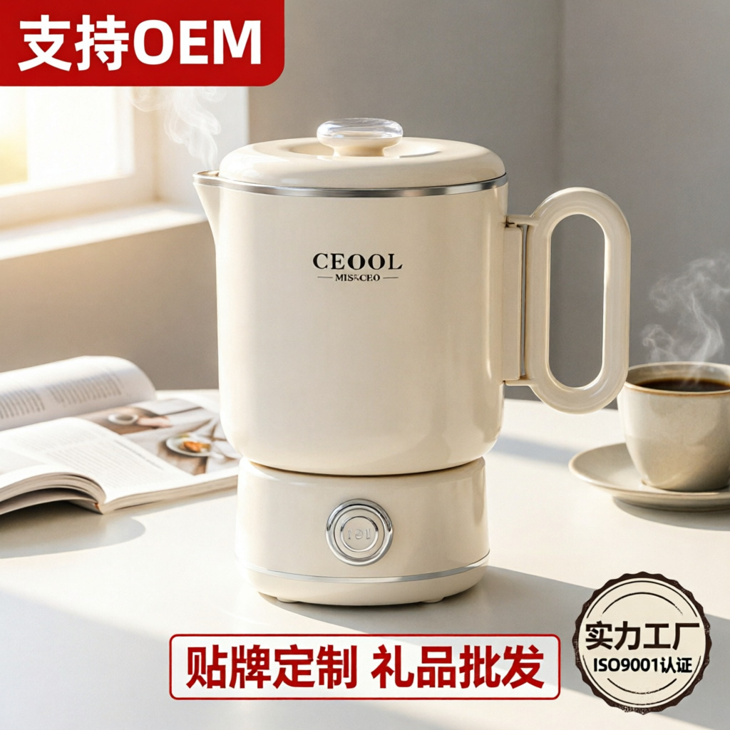 접이식 전기 주전자, 여행용 휴대용 물 끓이기 컵, OEM 브랜드 지원, 해외 전용 선물용품, 공장 직판