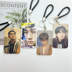 易烊千璽卡套女學生校園飯卡公交卡羊城通門禁廠牌校牌低價直銷