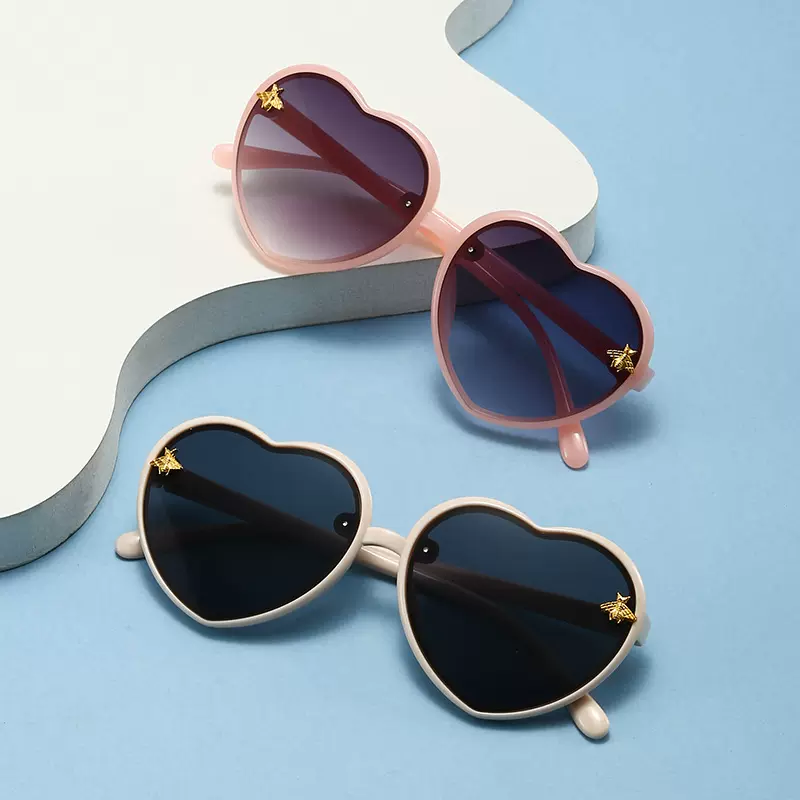 儿童防晒眼镜可爱太阳镜男女童洋气幼儿墨镜宝宝防紫外线护眼镜