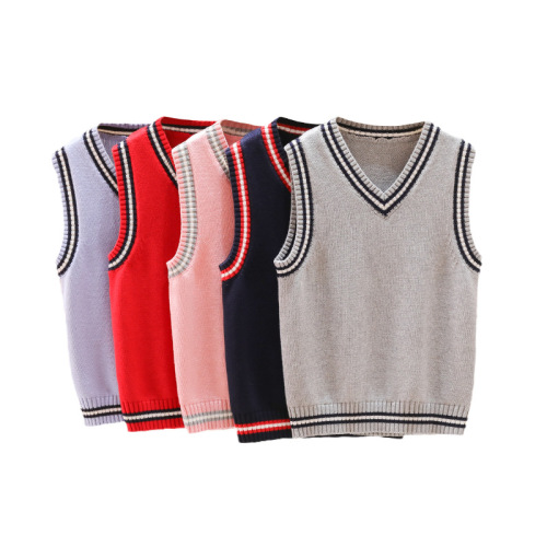 High school, junior high school, and elementary school uniforms, vests, British style spring, autumn and winter graduation uniforms, kindergarten uniforms, children's vests