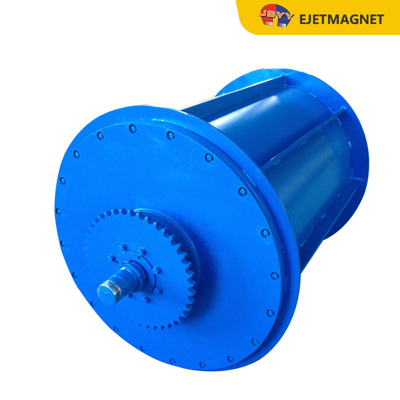 定制化磁滚筒解决方案 钢渣 废钢 汽车拆解 选铁 耐磨 安装便捷