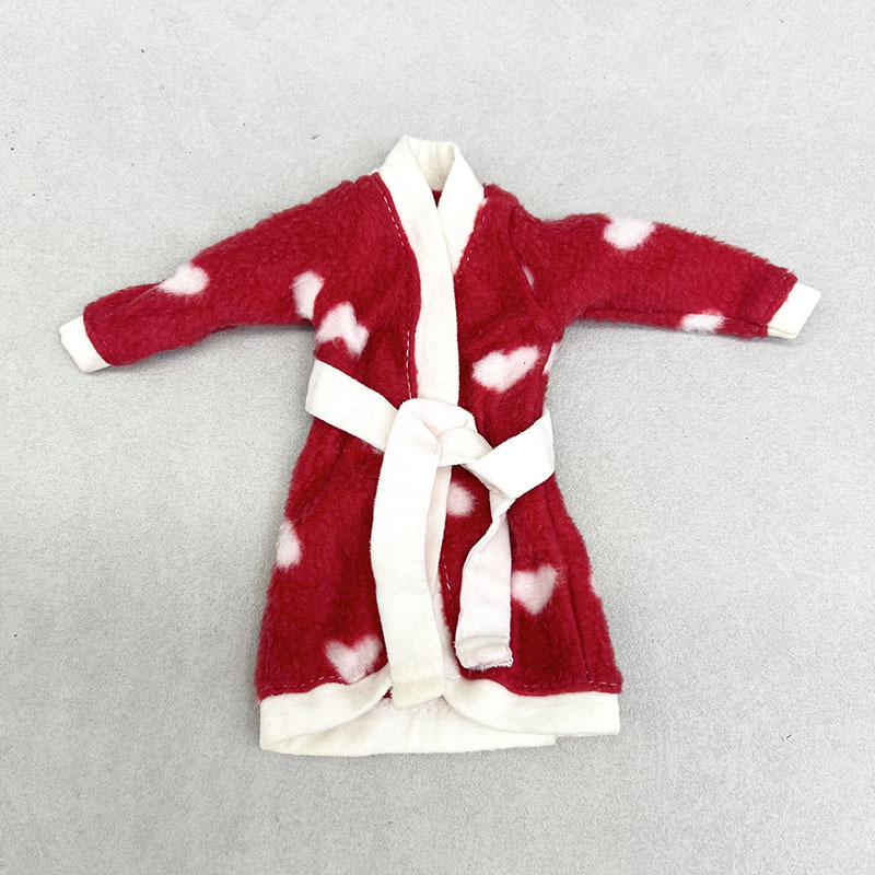 레드 203825 하트 잠옷