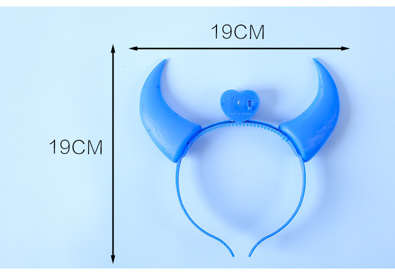 发光牛角发箍_07