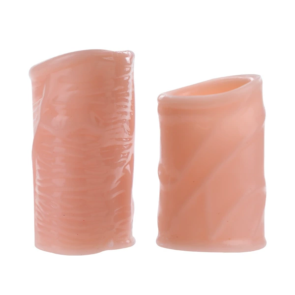 Miji sensual foreskin re-blocking ring flesh color