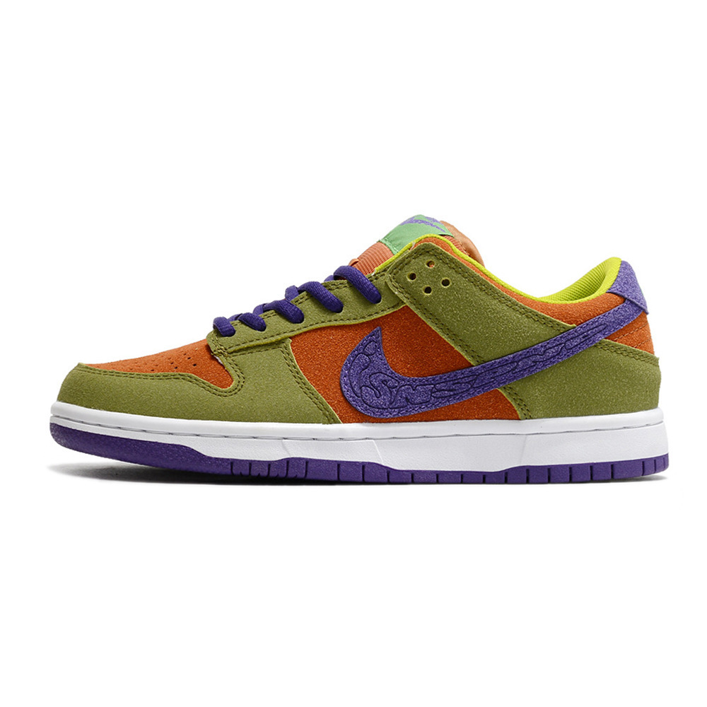 Naik oficial dunk sb Green Apple Low-top AJ1 Air Force One AF Putian Shoes Zapatos para hombres y mujeres Deportes para estudiantes Pure Original