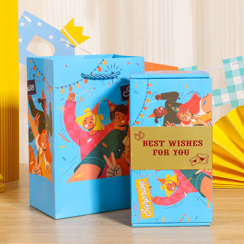 티파니 블루 최고의 소원 * 6 바운스 박스 + 선물 상자 + 선물 가방