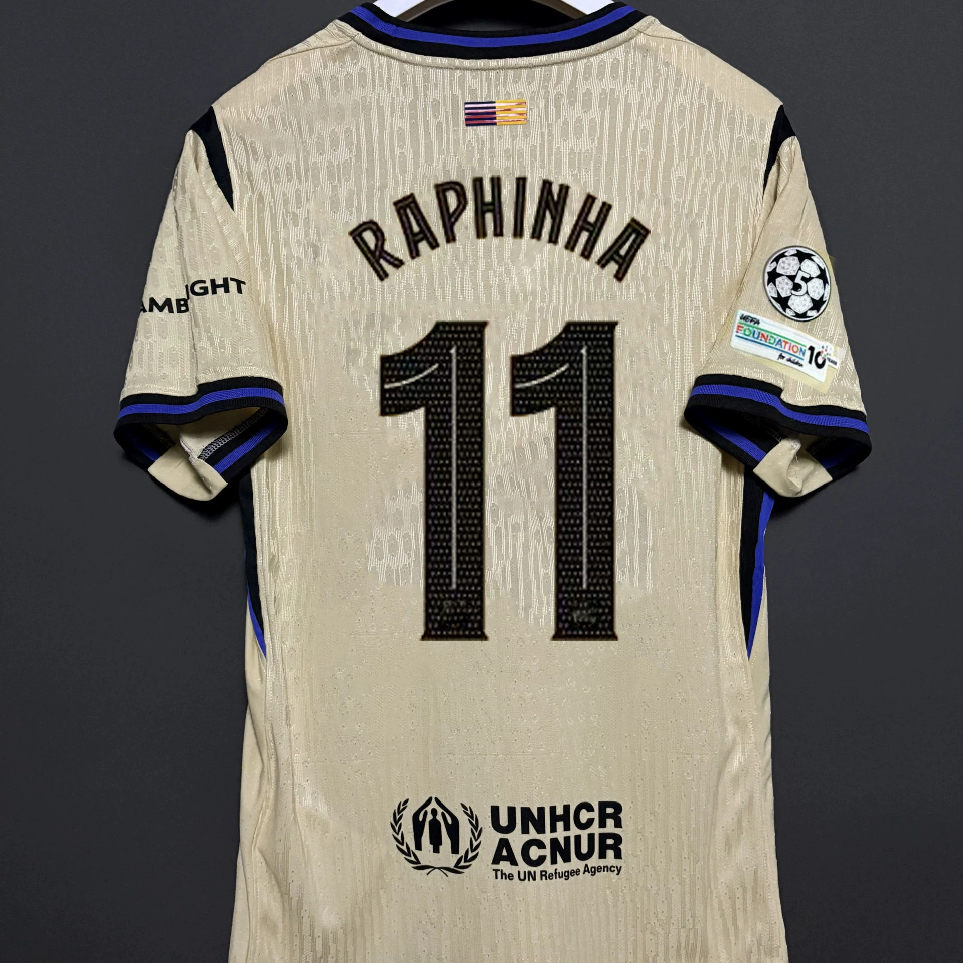 Игровая футболка Barcelona player version, домашняя и выездная, с возможностью нанесения номера, размеры S–2XL