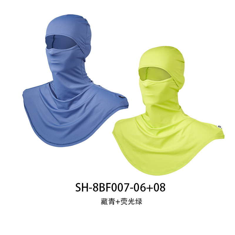 Secado al sol musgo chal cabeza cubierta cara completa transpirable verano trabajo al aire libre pesca pescado motocicleta montar a prueba de sol cubierta de la cabeza
