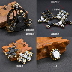 喪心病狂的九齒聯動/9赤聯動 指尖陀螺 EDC hand spinner批發