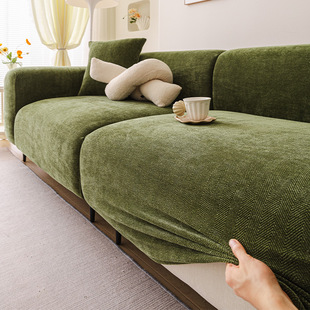Cross-border wholesale sofa cover lazy person all-inclusive universal cover four seasons universal chenille anti-cat scratch elastic sofa hat