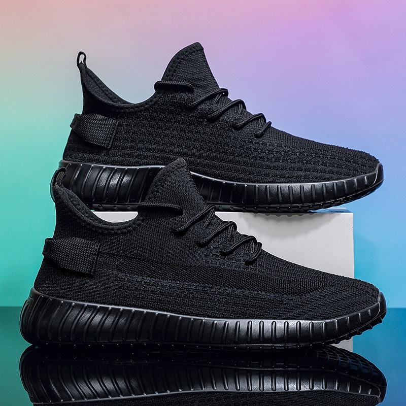 Breathable Deodorant Slip-on Coconut Shoes EVA All-match Mesh Casual sneaker Men's and Women's Lovers Shoes Black Shoes