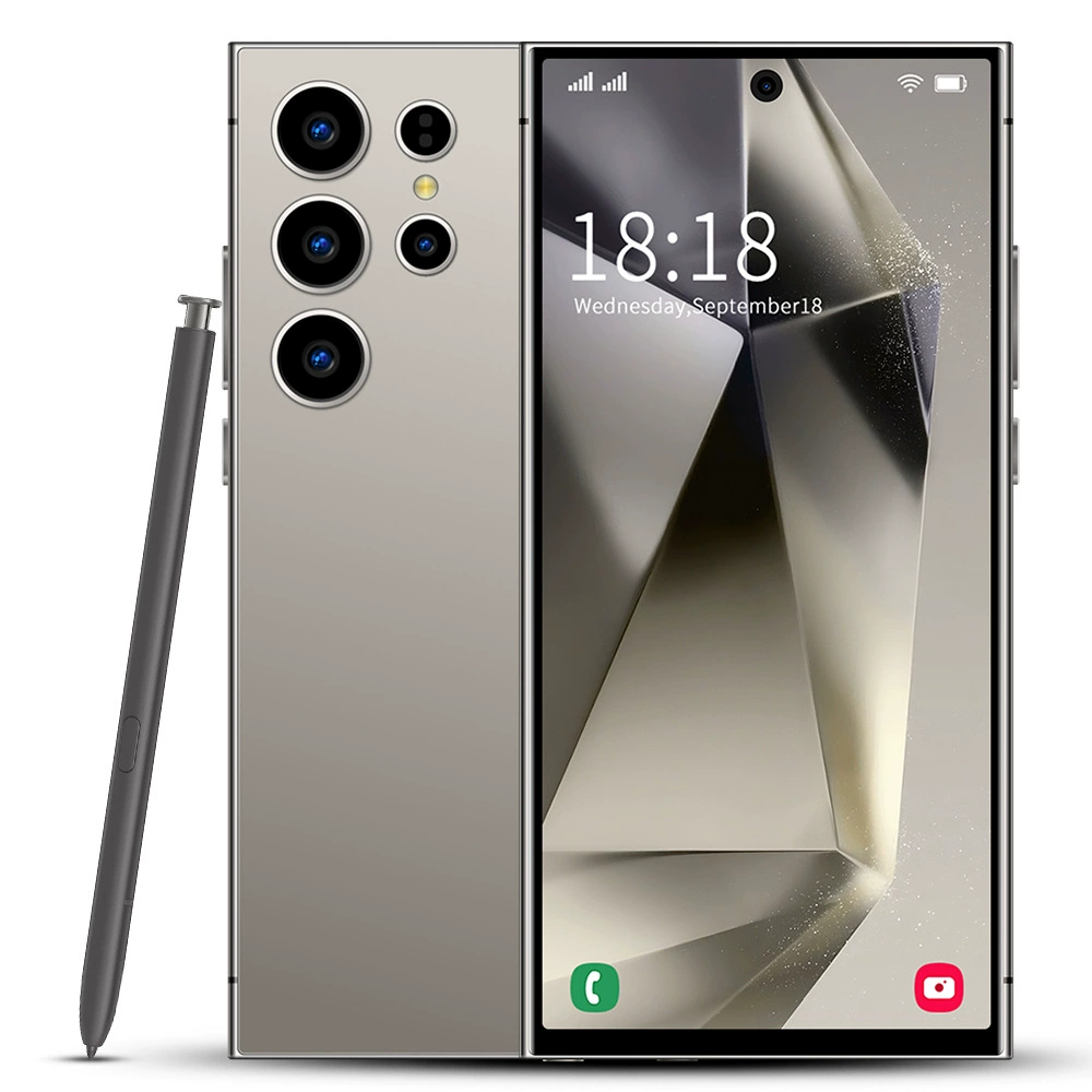 Смартфон S24 Ultra, встроенная ручка, большой экран 7.3 дюйма, память 16+1Т