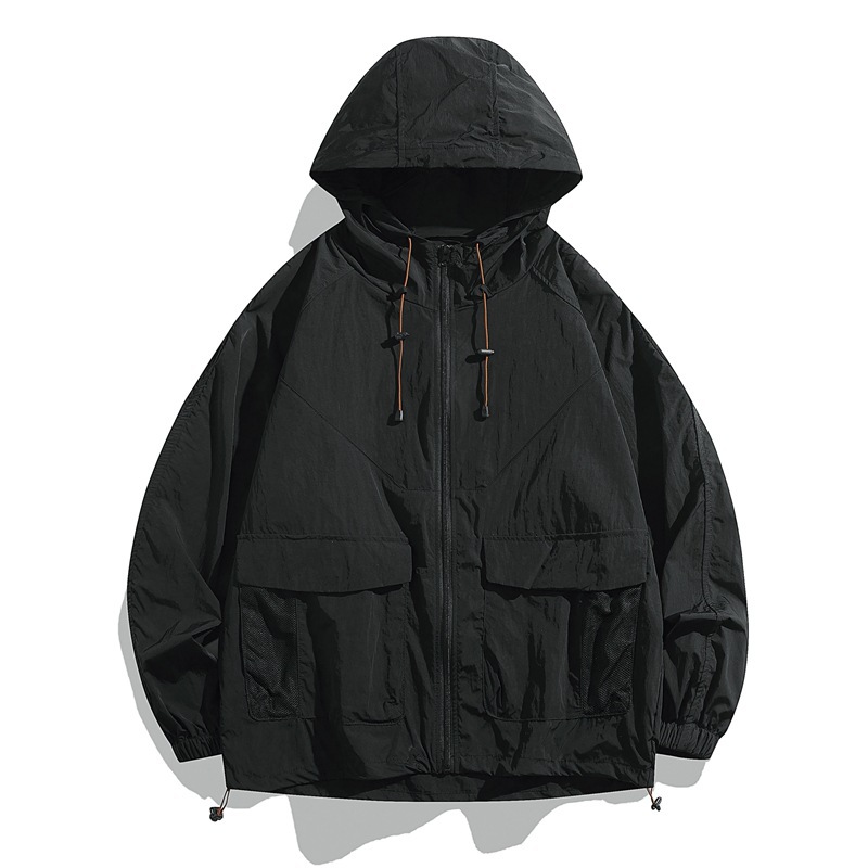 Outdoor Sun Protection Clothing Men's and Women's Retro Fashion Brand Men's Ami Kaji Summer Thin All-match Jacket Coat Cross-border