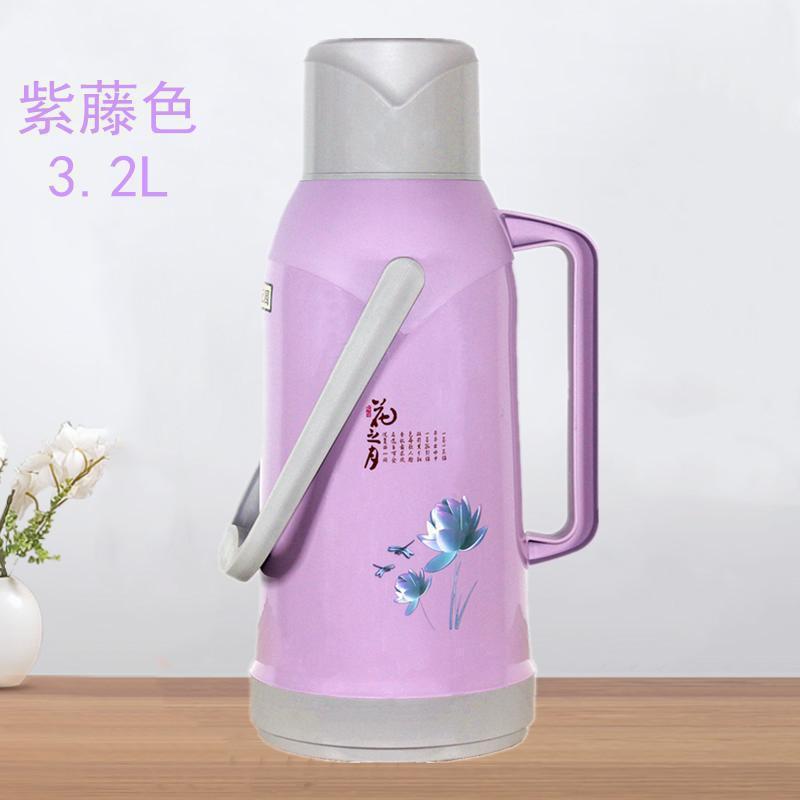 魔法瓶家庭用大容量魔法瓶魔法瓶革学生寮普通大型茶瓶プラスチックシェル|undefined