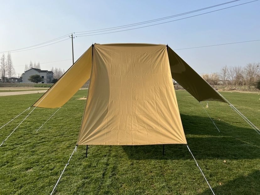 SUV roof tent, car rear tent, self-driving travel, barbecue, camping, car-mounted sunshade, waterproof, mosquito-proof, trunk travel, simple