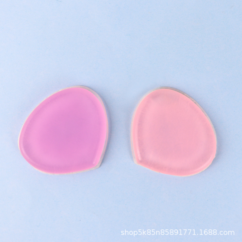 可印 logo 硅胶粉扑 透明果冻款 源头工厂低起订 高弹服帖不吸粉