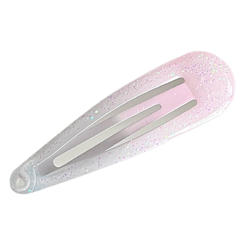 Color caramelo gota de agua BB clip de horquilla para niños simple clip de niña linda chica macaron flequillo clip lateral horquilla