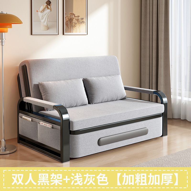 沙发床折叠两用小户型伸缩床单人网红款客厅阳台多功能床包邮批发|undefined