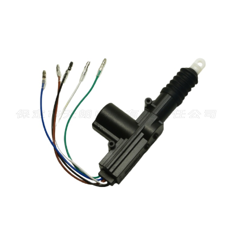 Car central control door lock 5-wire 12V motor central control lock 5-hole gun type universal main lock lock single lock