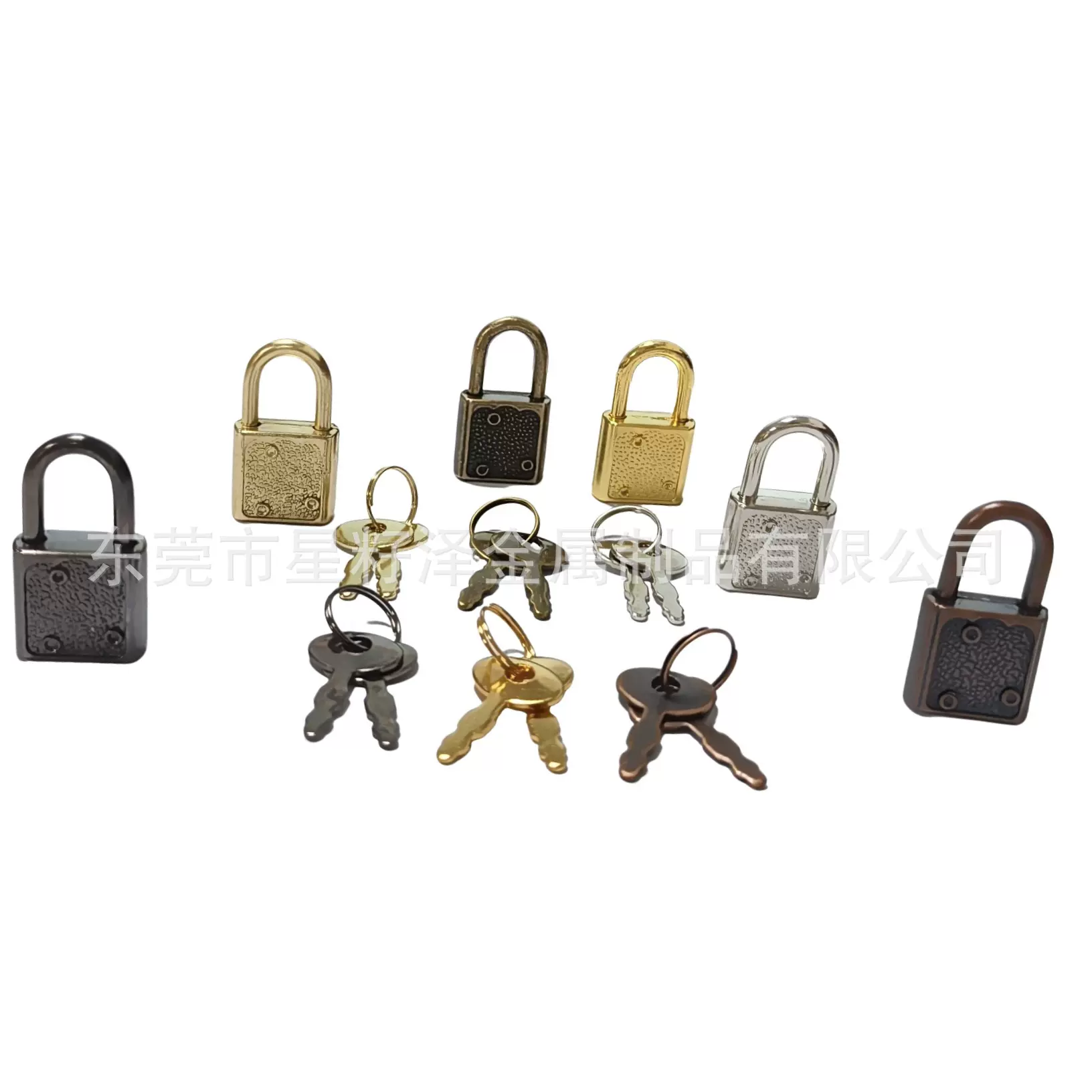 工厂现货供应锌合金文具锁 迷你方锁 笔记本小挂锁日记本小锁