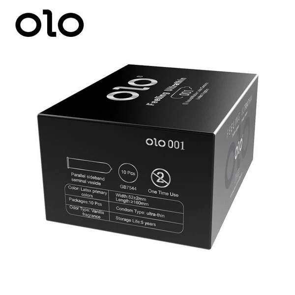 OLO male god model hyaluronic acid ultra-thin 10-pack (English version)