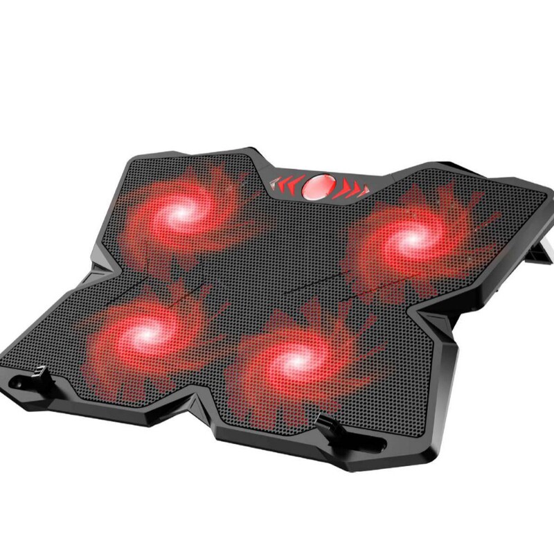 Cold Magic F4 Notebook Radiator Game Computer Base Bracket RGB Color Light Speed Control Silent 4 Fan