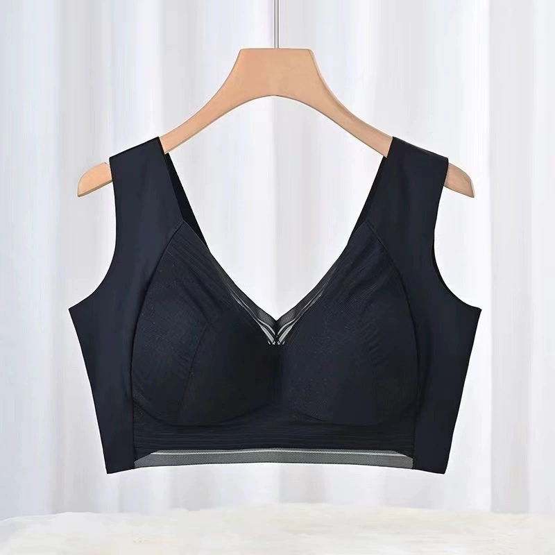 Bra top, supporting wireless bra, beautiful back