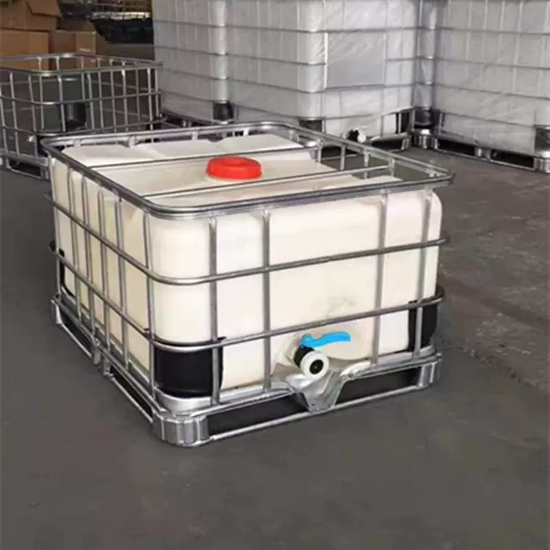 厂家批发 卧式500L半吨桶 滚塑IBC集装桶 0.5吨方桶pe化工叉车桶