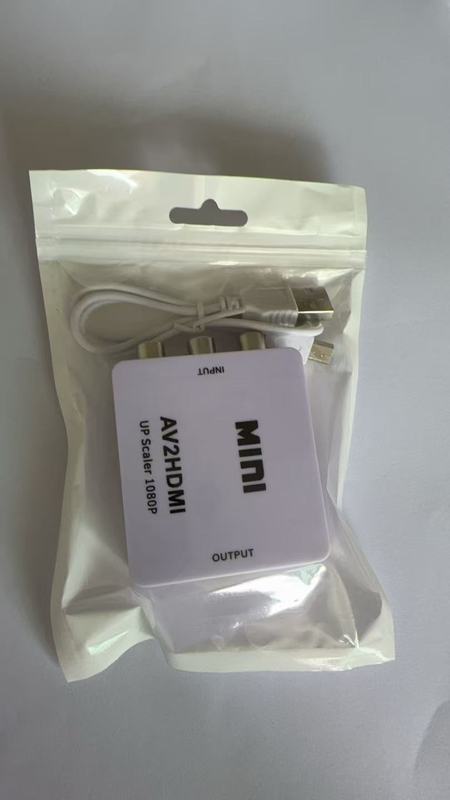 Av変換hdmi変換器ミニav to hdmi hdビデオ変換器av 2 hdmiホワイトボックス|undefined