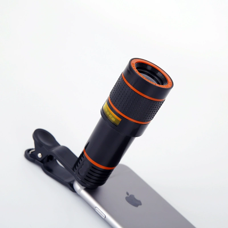 Mobile phone, lens, telescope, 12 times increase